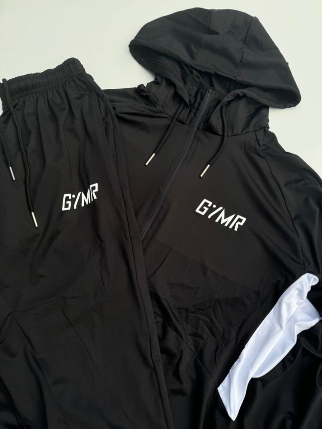 GYMR Lycra fabric Relaxed Fit fit Modest Women Clothing -Black Sets