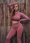 Long Sleeve Seamless Crop Tops for Effortless Style and Unmatched Performance